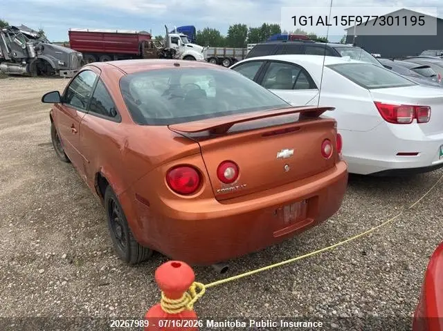 2007 Chevrolet Cobalt Ls VIN: 1G1AL15F977301195 Lot: 20267989