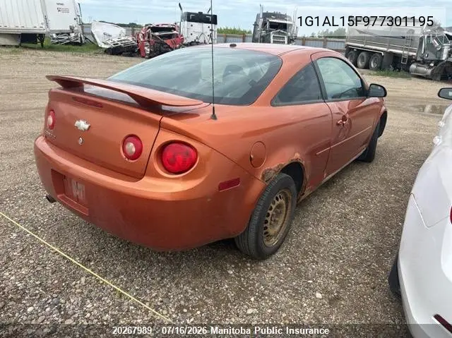 2007 Chevrolet Cobalt Ls VIN: 1G1AL15F977301195 Lot: 20267989