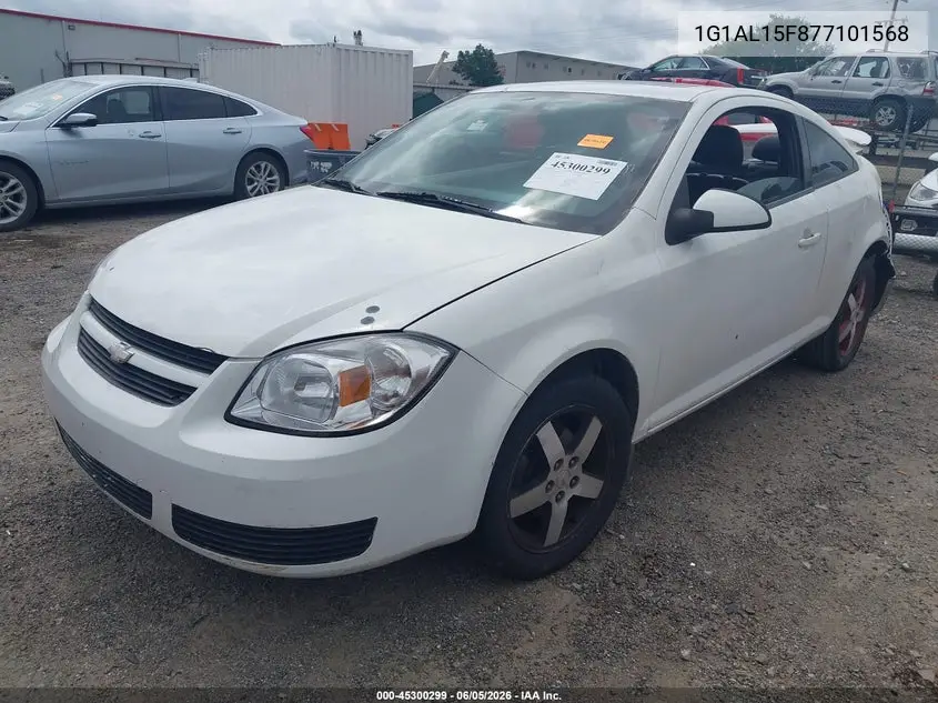 2007 Chevrolet Cobalt Lt VIN: 1G1AL15F877101568 Lot: 45300299