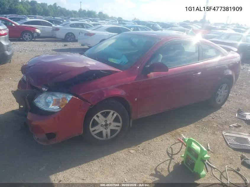 2007 Chevrolet Cobalt Lt VIN: 1G1AL15F477381909 Lot: 45307548
