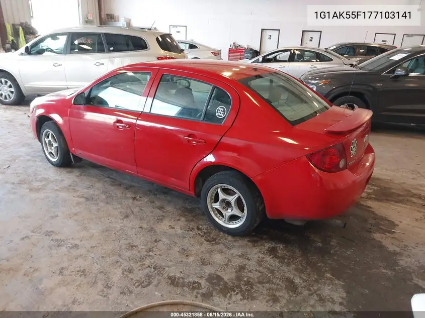 2007 Chevrolet Cobalt Ls VIN: 1G1AK55F177103141 Lot: 45321858