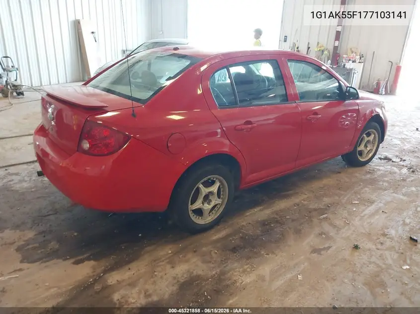 2007 Chevrolet Cobalt Ls VIN: 1G1AK55F177103141 Lot: 45321858