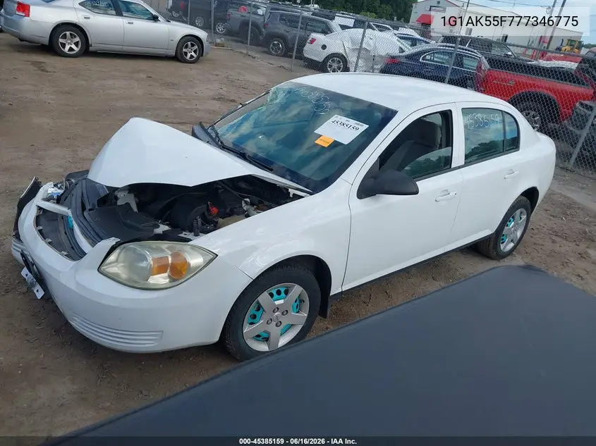 2007 Chevrolet Cobalt Ls VIN: 1G1AK55F777346775 Lot: 45385159