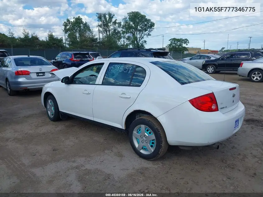 2007 Chevrolet Cobalt Ls VIN: 1G1AK55F777346775 Lot: 45385159