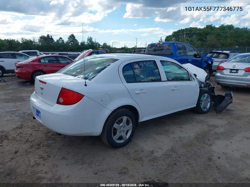 2007 Chevrolet Cobalt Ls VIN: 1G1AK55F777346775 Lot: 45385159