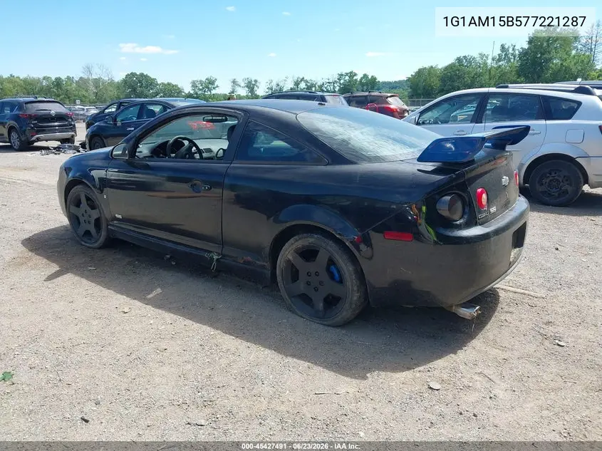 2007 Chevrolet Cobalt Ss VIN: 1G1AM15B577221287 Lot: 45427491