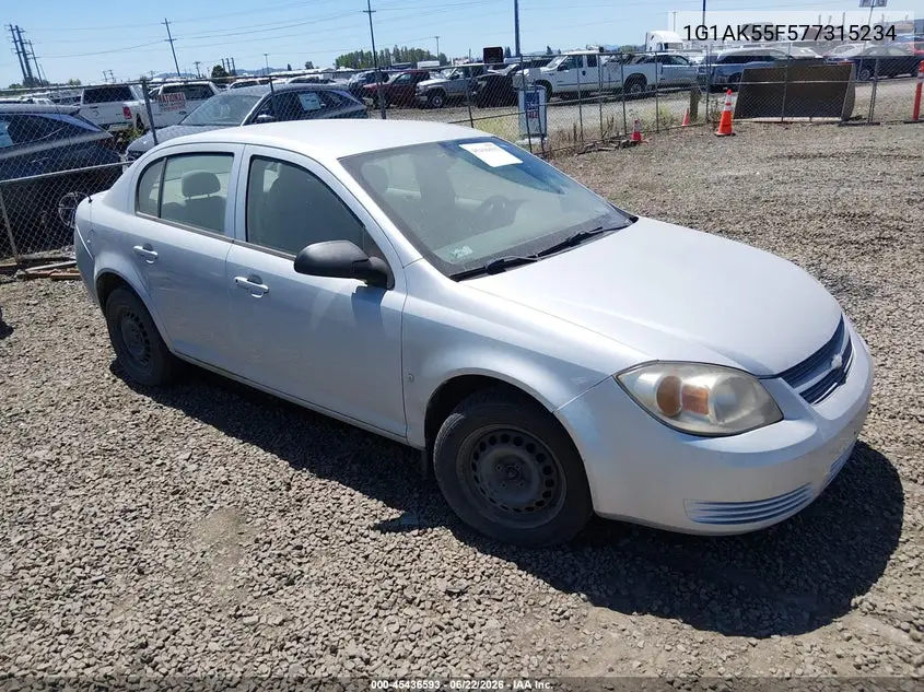 2007 Chevrolet Cobalt Ls VIN: 1G1AK55F577315234 Lot: 45436593