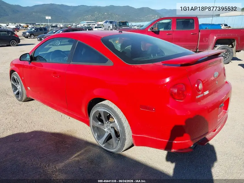 2007 Chevrolet Cobalt Ss Supercharged VIN: 1G1AP18P877395532 Lot: 45441335
