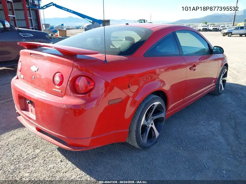 2007 Chevrolet Cobalt Ss Supercharged VIN: 1G1AP18P877395532 Lot: 45441335