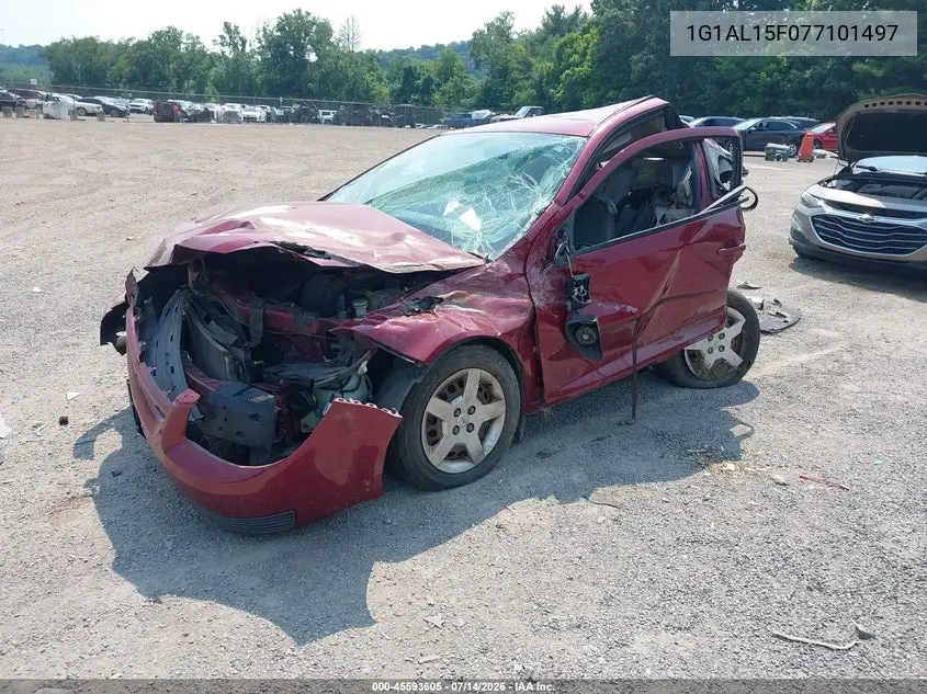 2007 Chevrolet Cobalt Lt VIN: 1G1AL15F077101497 Lot: 45593605