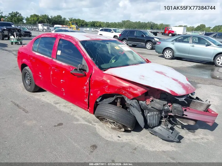 2007 Chevrolet Cobalt Ls VIN: 1G1AK55FX77384744 Lot: 45671911