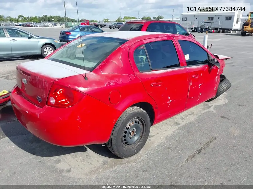 2007 Chevrolet Cobalt Ls VIN: 1G1AK55FX77384744 Lot: 45671911