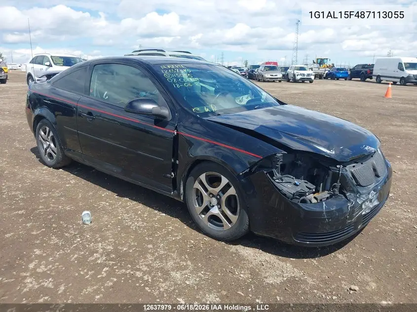 2008 Chevrolet Cobalt Lt VIN: 1G1AL15F487113055 Lot: 12637979