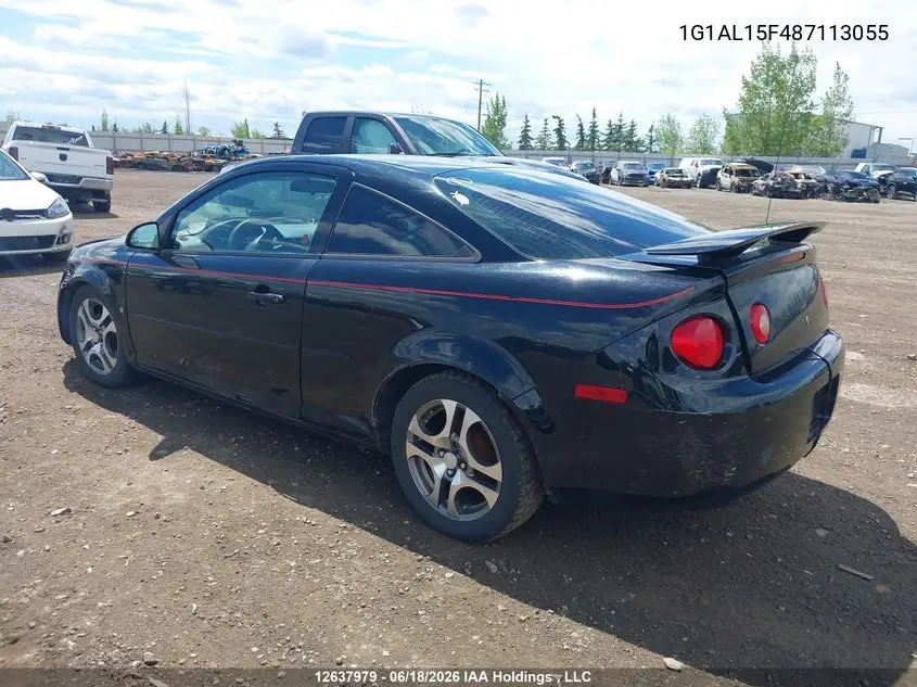 2008 Chevrolet Cobalt Lt VIN: 1G1AL15F487113055 Lot: 12637979