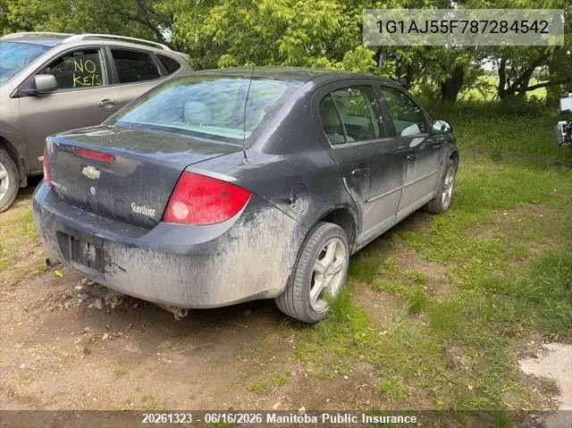 2008 Chevrolet Cobalt Ls VIN: 1G1AJ55F787284542 Lot: 20261323