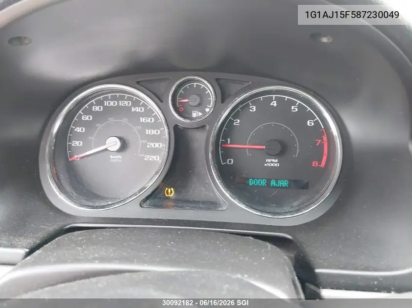 2008 Chevrolet Cobalt Ls VIN: 1G1AJ15F587230049 Lot: 30092182