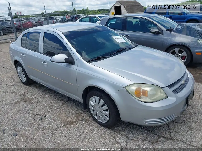 2008 Chevrolet Cobalt Lt VIN: 1G1AL58F787189016 Lot: 45400716
