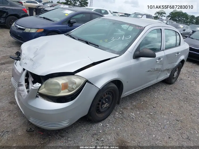 2008 Chevrolet Cobalt Ls VIN: 1G1AK55F687283010 Lot: 45419499