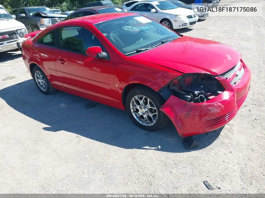 2008 Chevrolet Cobalt Lt VIN: 1G1AL18F187175086 Lot: 45431709