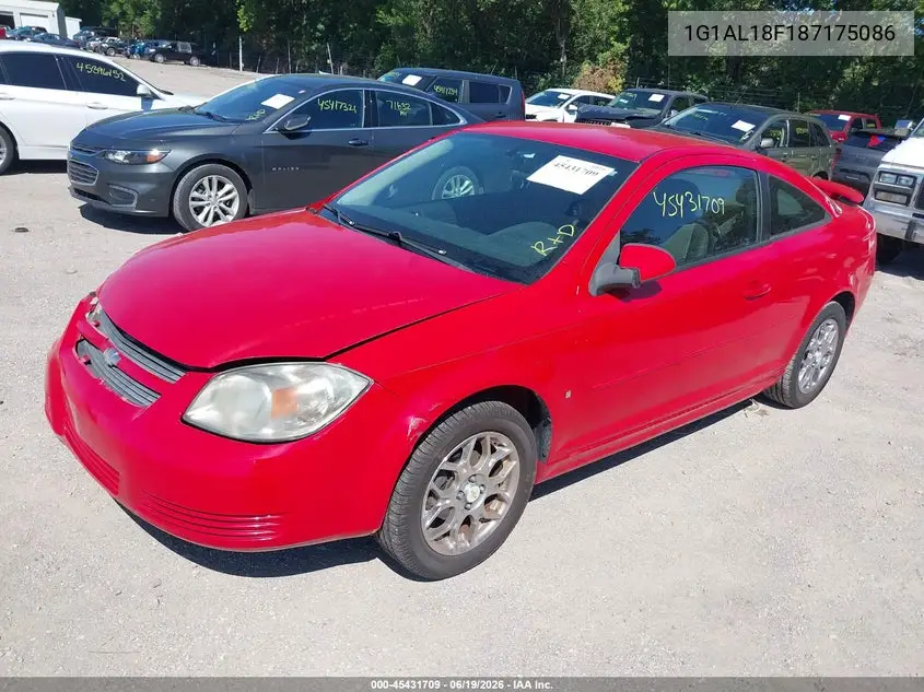 2008 Chevrolet Cobalt Lt VIN: 1G1AL18F187175086 Lot: 45431709