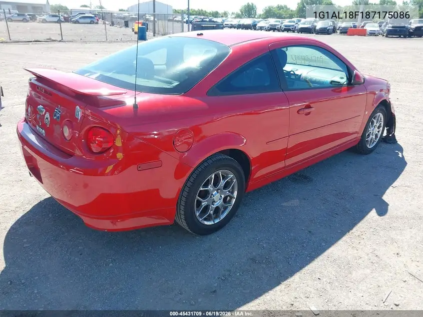 2008 Chevrolet Cobalt Lt VIN: 1G1AL18F187175086 Lot: 45431709