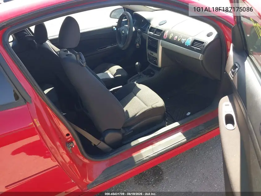 2008 Chevrolet Cobalt Lt VIN: 1G1AL18F187175086 Lot: 45431709