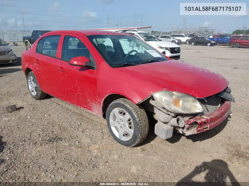 2008 Chevrolet Cobalt Lt VIN: 1G1AL58F687175107 Lot: 45444512
