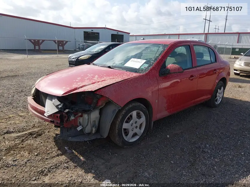 2008 Chevrolet Cobalt Lt VIN: 1G1AL58F687175107 Lot: 45444512