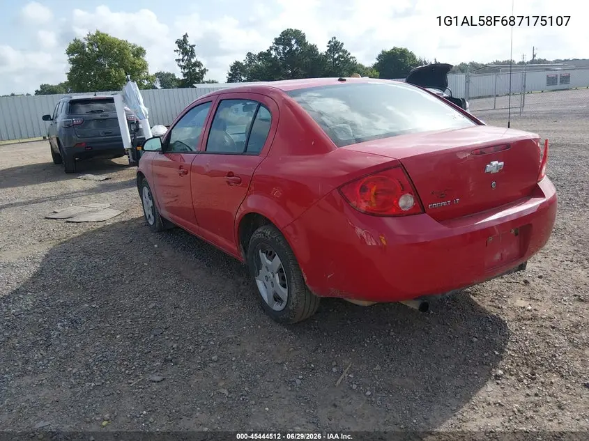 2008 Chevrolet Cobalt Lt VIN: 1G1AL58F687175107 Lot: 45444512