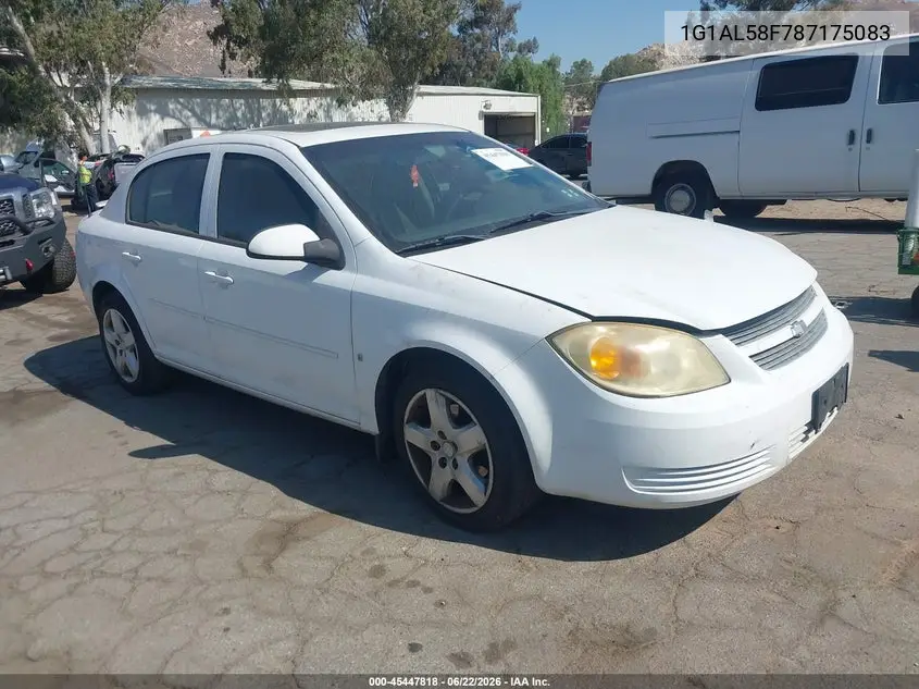 2008 Chevrolet Cobalt Lt VIN: 1G1AL58F787175083 Lot: 45447818