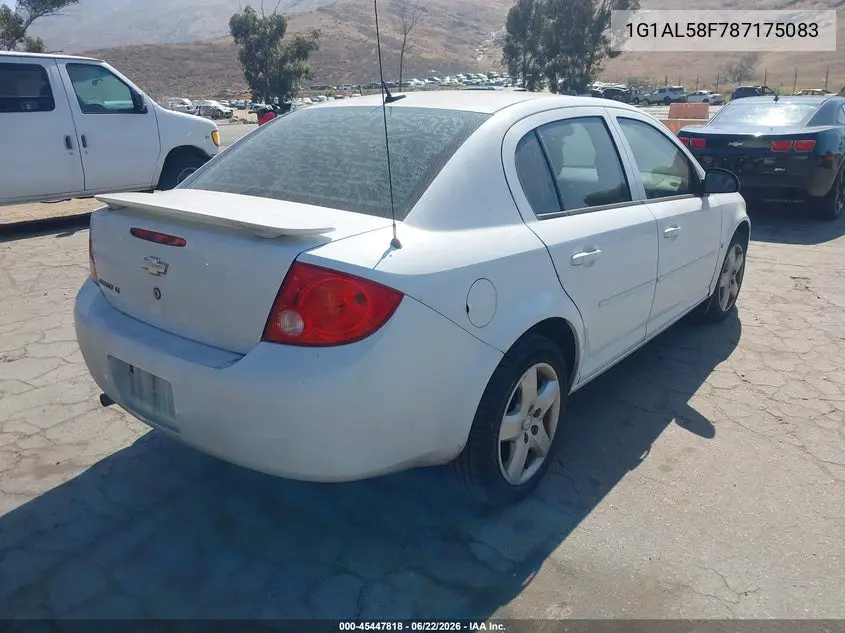 2008 Chevrolet Cobalt Lt VIN: 1G1AL58F787175083 Lot: 45447818