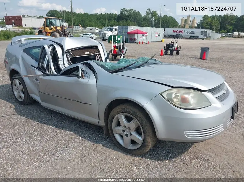 2008 Chevrolet Cobalt Lt VIN: 1G1AL18F187224707 Lot: 45485422