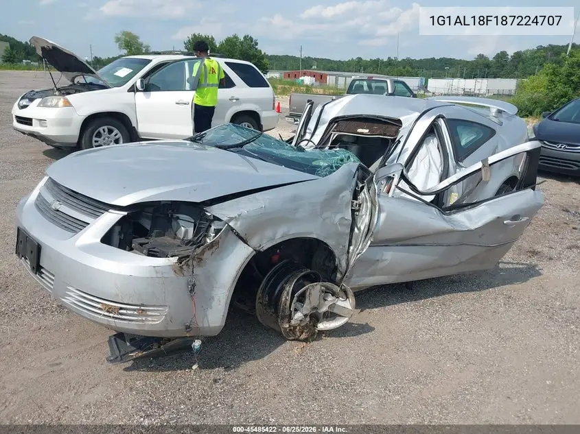 2008 Chevrolet Cobalt Lt VIN: 1G1AL18F187224707 Lot: 45485422