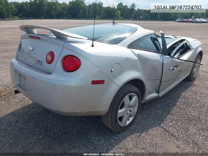 2008 Chevrolet Cobalt Lt VIN: 1G1AL18F187224707 Lot: 45485422