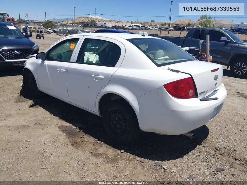 2008 Chevrolet Cobalt Lt VIN: 1G1AL58F687339553 Lot: 45497915