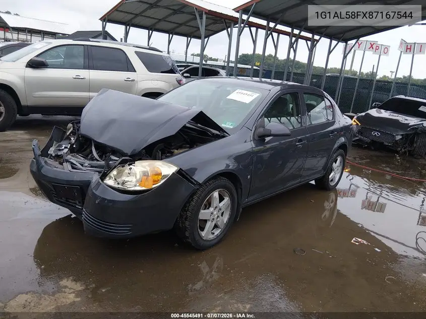 2008 Chevrolet Cobalt Lt VIN: 1G1AL58FX87167544 Lot: 45545491