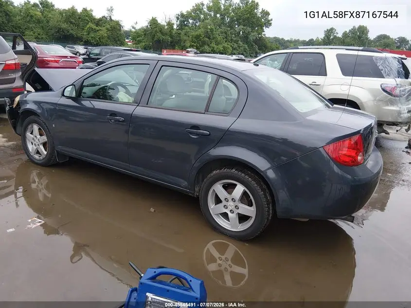 2008 Chevrolet Cobalt Lt VIN: 1G1AL58FX87167544 Lot: 45545491