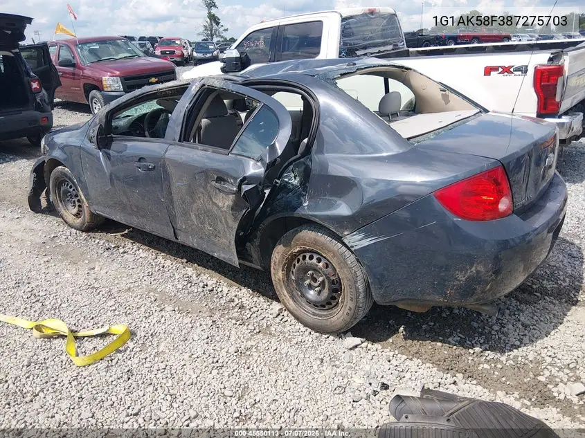 2008 Chevrolet Cobalt Ls VIN: 1G1AK58F387275703 Lot: 45550113