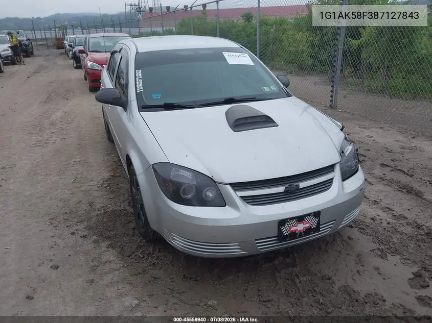2008 Chevrolet Cobalt Ls VIN: 1G1AK58F387127843 Lot: 45559940