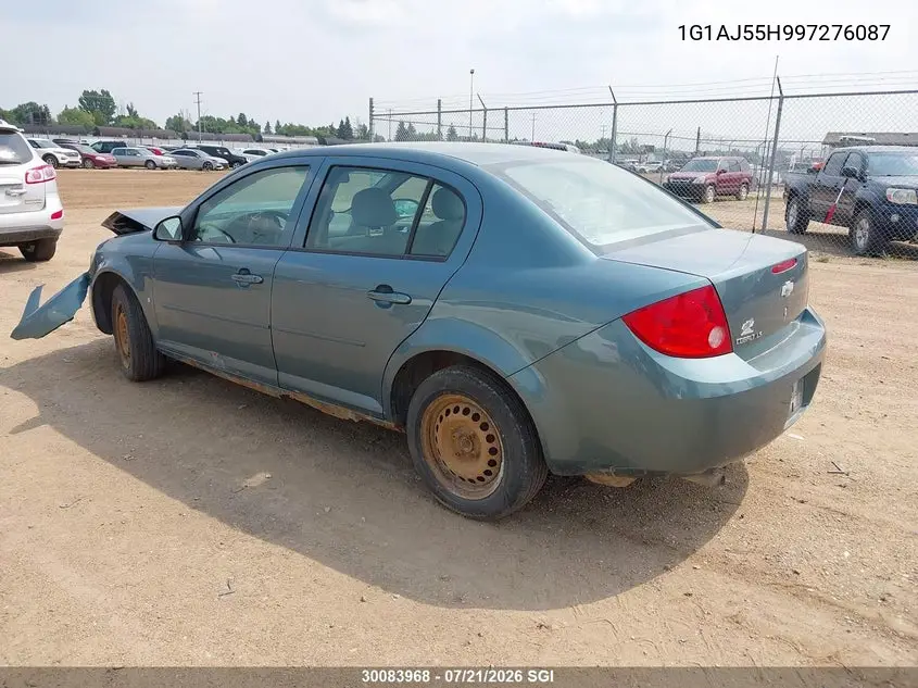 2009 Chevrolet Cobalt VIN: 1G1AJ55H997276087 Lot: 30083968
