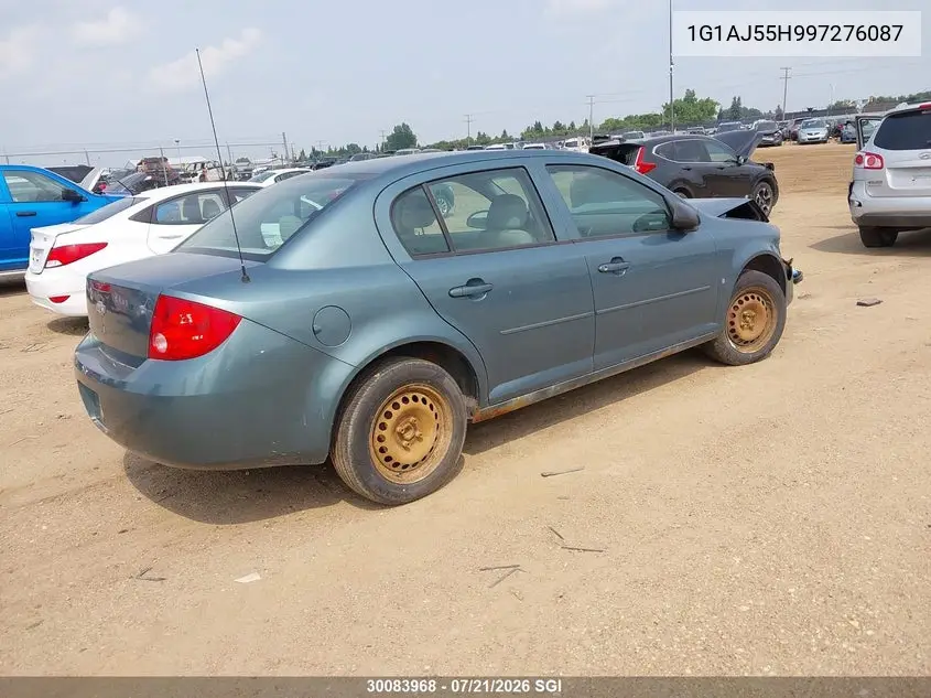 2009 Chevrolet Cobalt VIN: 1G1AJ55H997276087 Lot: 30083968