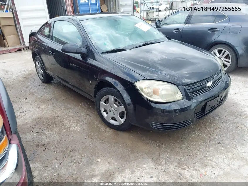 2009 Chevrolet Cobalt Ls VIN: 1G1AS18H497255665 Lot: 45153715