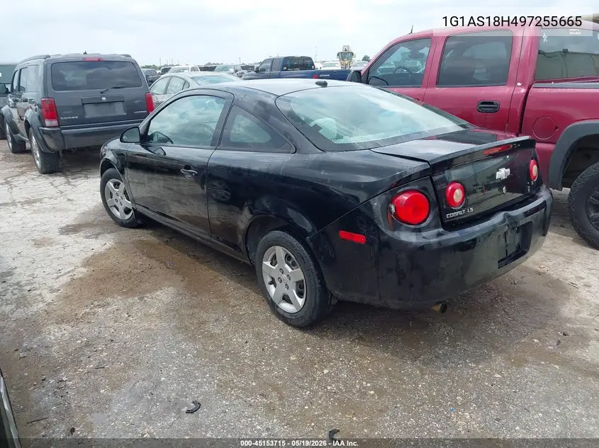 2009 Chevrolet Cobalt Ls VIN: 1G1AS18H497255665 Lot: 45153715