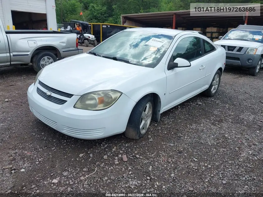 2009 Chevrolet Cobalt Lt VIN: 1G1AT18H197263686 Lot: 45214993
