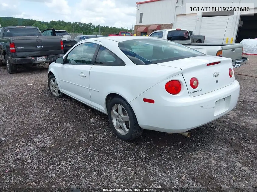 2009 Chevrolet Cobalt Lt VIN: 1G1AT18H197263686 Lot: 45214993