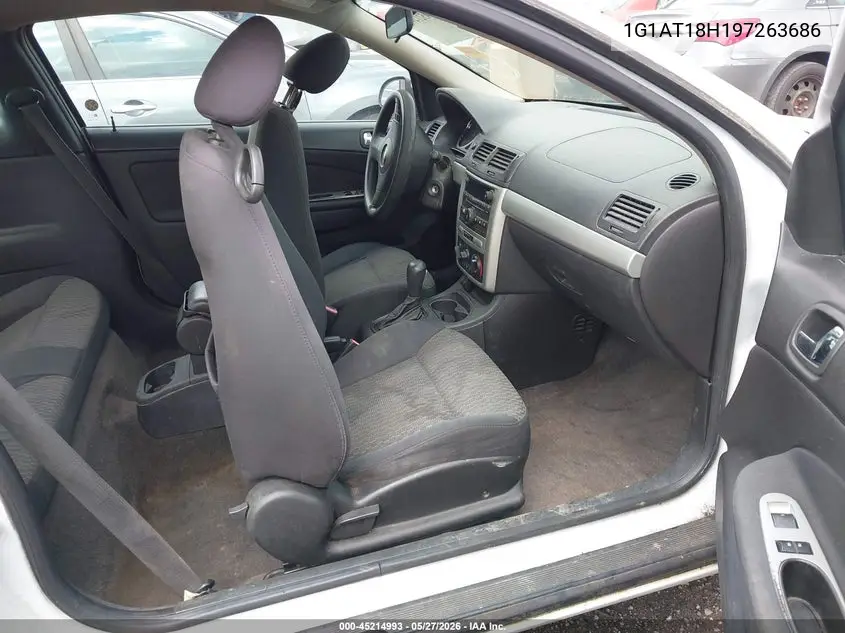 2009 Chevrolet Cobalt Lt VIN: 1G1AT18H197263686 Lot: 45214993