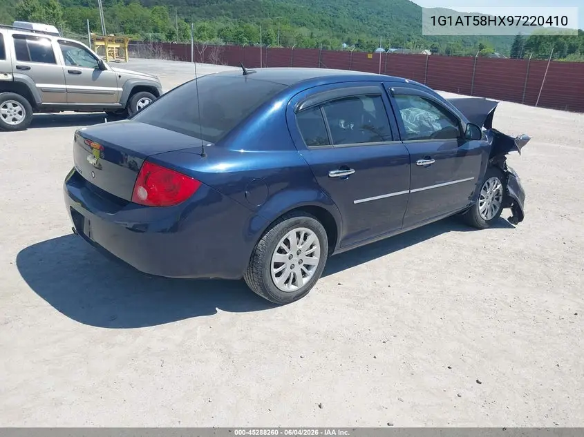 2009 Chevrolet Cobalt Lt VIN: 1G1AT58HX97220410 Lot: 45288260