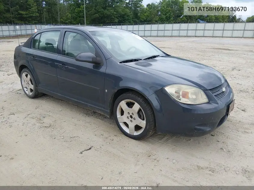2009 Chevrolet Cobalt Lt VIN: 1G1AT58H697133670 Lot: 45314279
