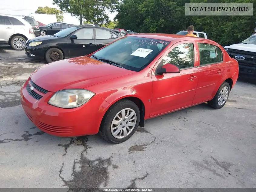 2009 Chevrolet Cobalt Lt VIN: 1G1AT58H597164036 Lot: 45320795
