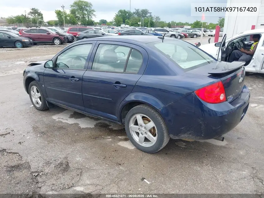 2009 Chevrolet Cobalt Lt VIN: 1G1AT58HX97167420 Lot: 45321271